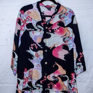 BEAUTIFUL - LADY'S CITRON BLOUSE - SIZE XL